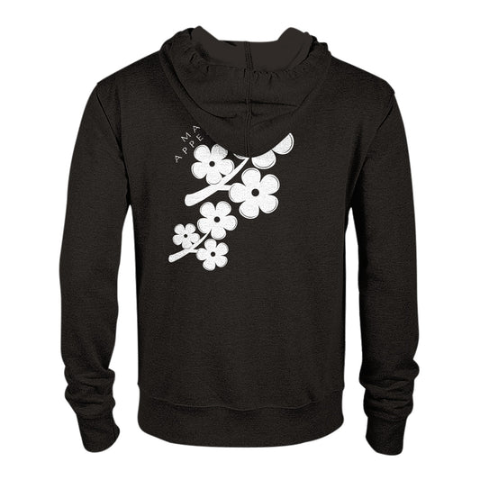 FLOWER Womens's Classic  Zip Hoodie