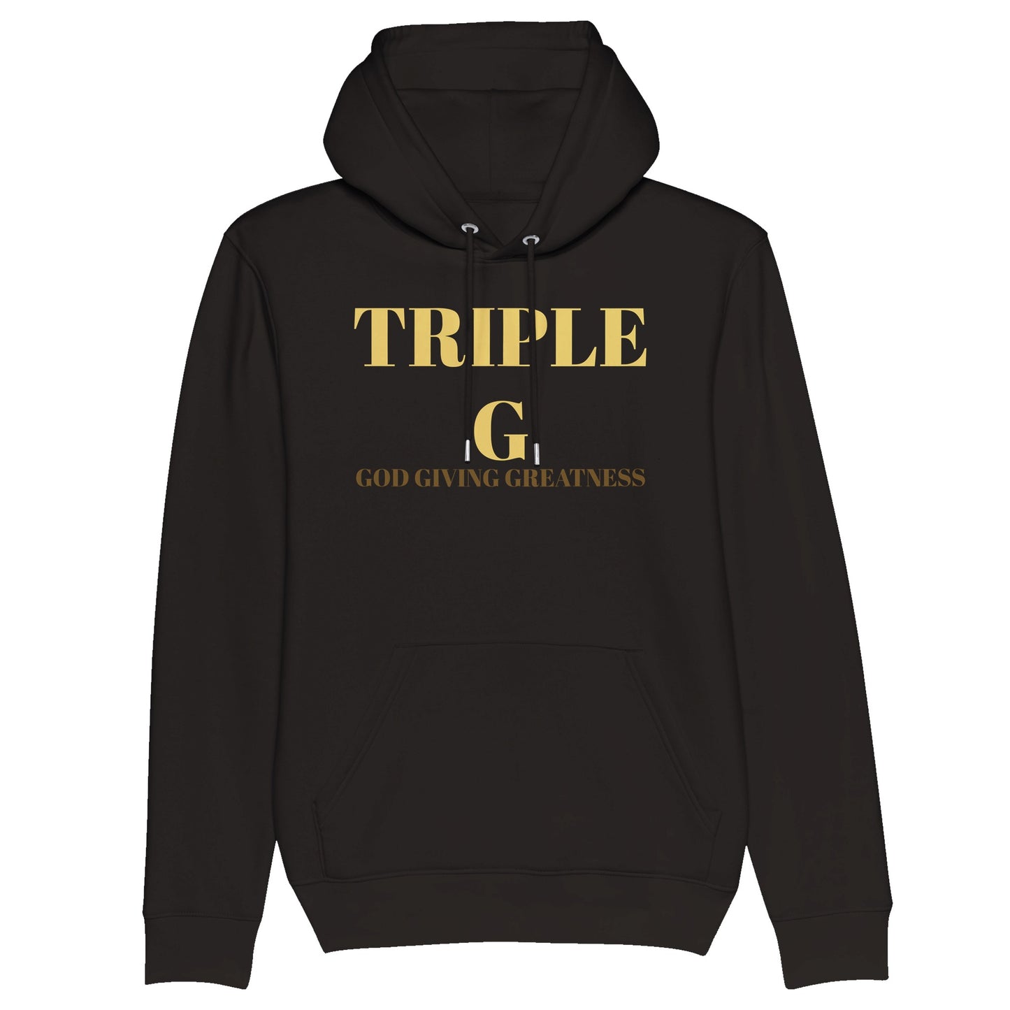 TRIPLE G   Organic Pullover Hoodie